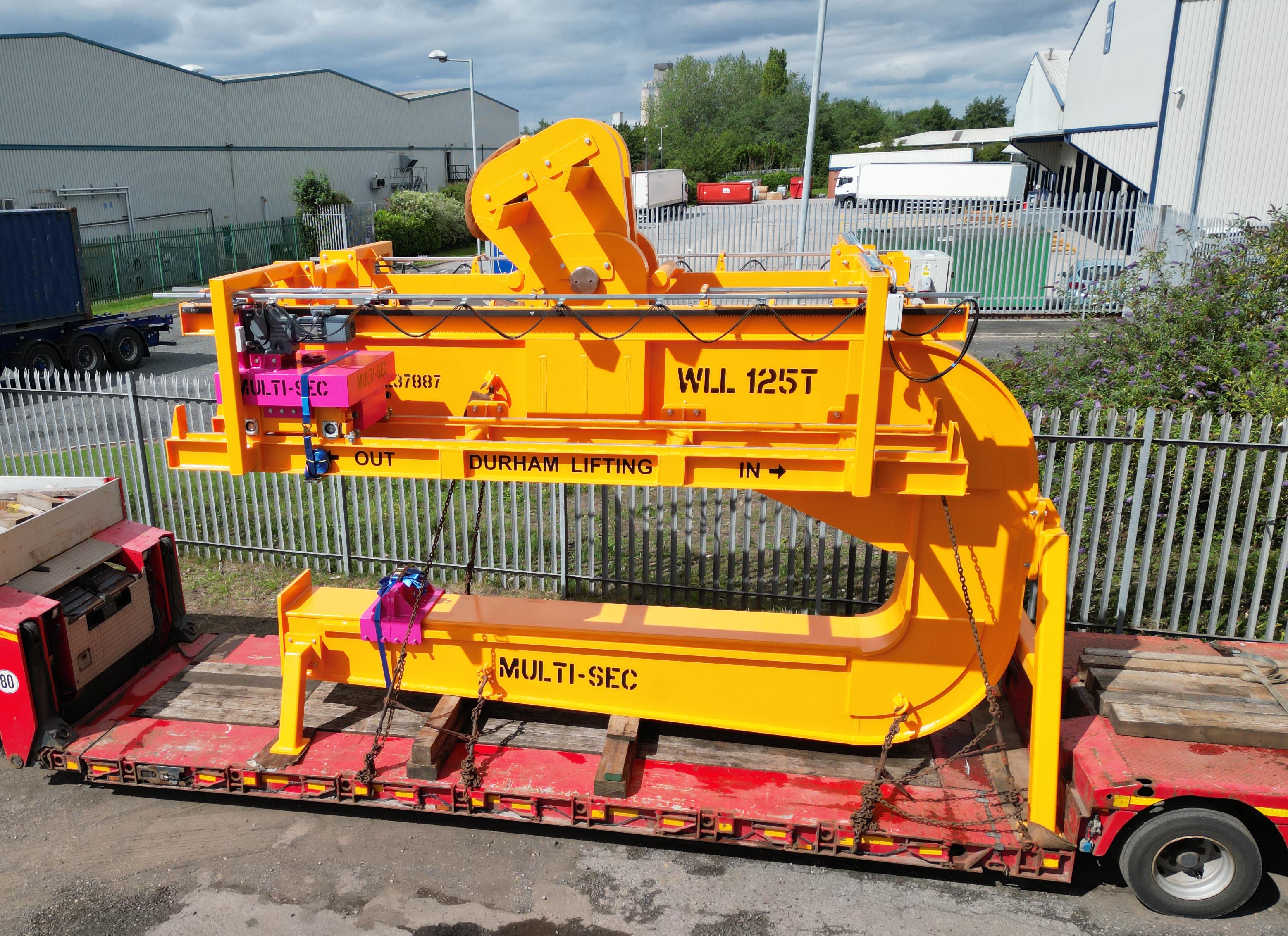 Multisec Delivers One of the Largest C-Hooks for Offshore Wind Sector
